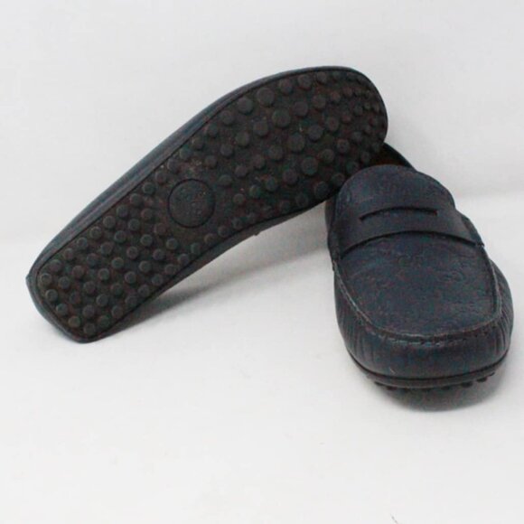 Gucci #50223 Men\'s Interlocking Loafers Size 10.5 main image 3